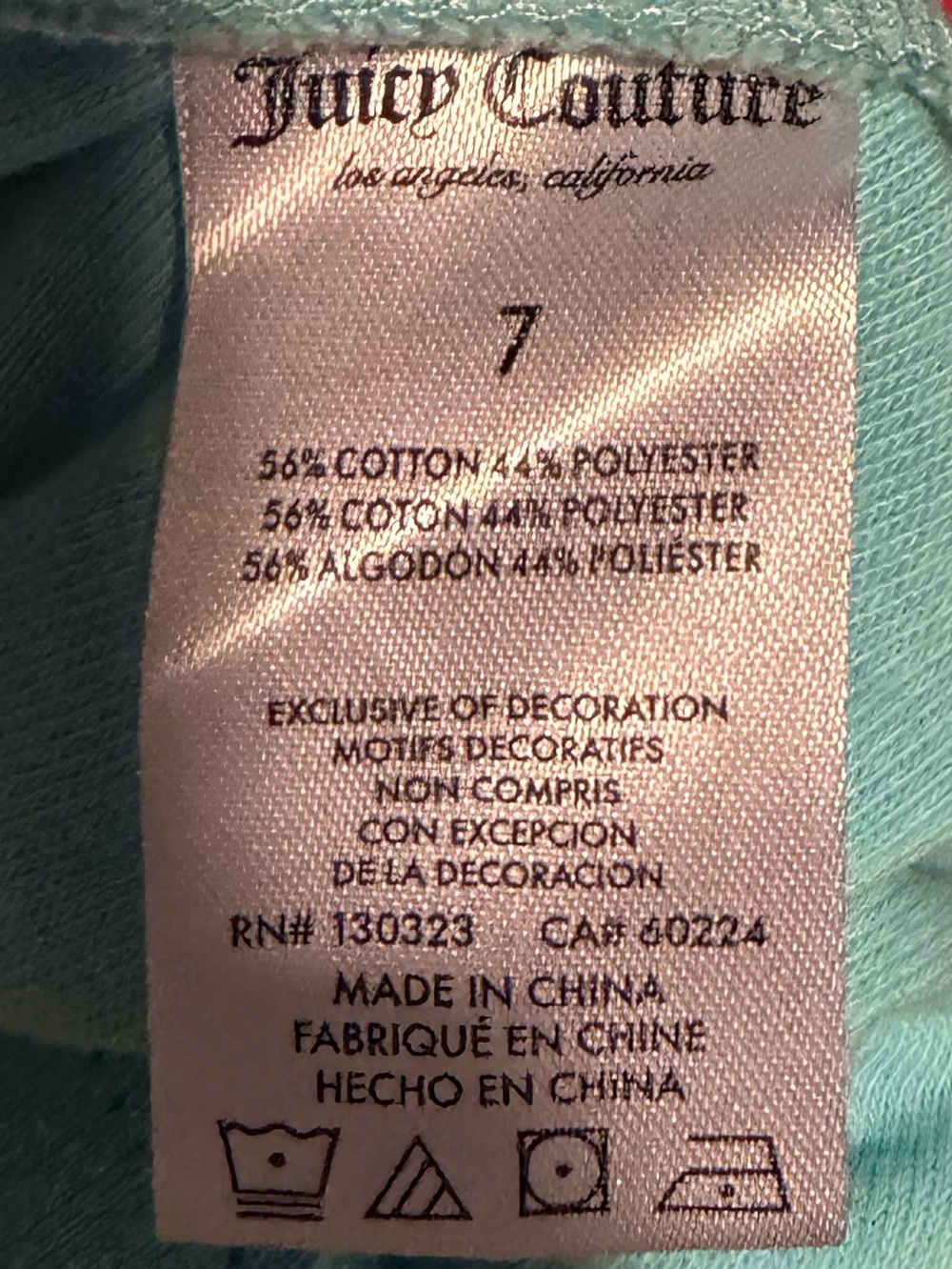 Kids juicy couture pants size 7 - Picture 4 of 4